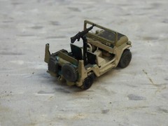 Roco Minitanks 1/87 Painted Modern US M-151 A2 Ford Mutt Jeep Lot#8028B©