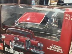 AMT 1958 EDSEL PACER CUSTOMSHOP PAINTED FACTORY SEALED KIT!! CIRCA 1999! VMCP!