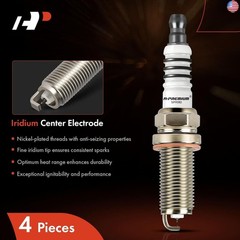 A-Premium Iridium Platinum Spark Plugs Compatible with Honda Civic 2016 2017