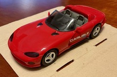 ERTL AMT 1992 Dodge Viper RT/10 Promo Model 6113 Red