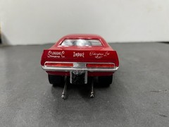C11 Johan Dodge Challenger Ram Rod Funny built model Car Vintage McM 1/25
