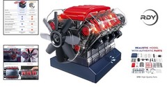 STEM V8 Combustion Engine Model Kit for Adults & Kids – 270 Pieces to Inspire