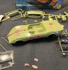 Palmer 1973 VETTE / Corvette 454 Convertible Model Kit 7311-100 Incomplete!!