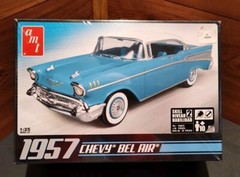 NIB AMT 1957 CHEVY® BEL AIR® 1:25 SCALE PLASTIC MODEL KIT
