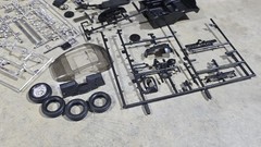 1991 Monogram 65 Vette Street Machine model car kit 1725 1:24 Parts Only w/Body