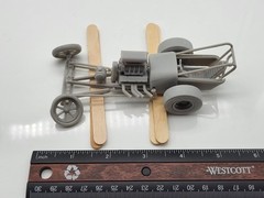 1960s Small Old School Dragster With Small Block Superch V8 1/25 Scale Mode Kit