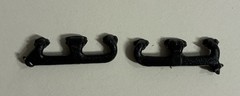 Chevy C1500 454SS EXHAUST MANIFOLDS 192 1661 AMT 1/25 Model Car Parts