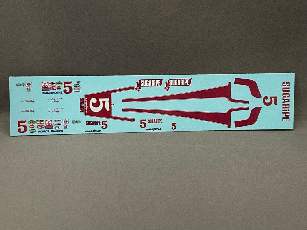 Indycal 1/25 Car 5 Sugaripe Lightning 1977 Indy 500 Mike Mosley