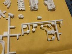 1 24 scale model parts Ford F250 Super Duty Engine Parts Lot Only