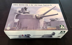 Takom 5020 1/72 HMS HOOD Mk 1 15″/42 Gun Turret B Model Kit SEALED