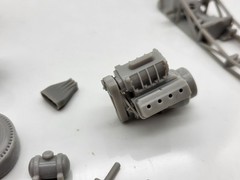 1950’s Hot Rod Body Shell Old School Dragster 1/25 Scale Mode Kit