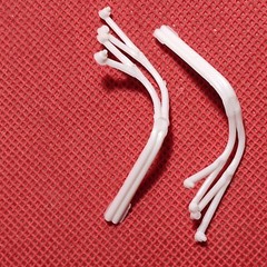 Fender Exit Headers 1960 Chevy Corvette 1:25 Scale Model Car Part MPC