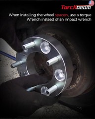 Torchbeam 5×4.5 to 5×4.75 Hub Centric Wheel Adapter 1.25? for Edge, Mustang,