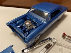 Revell – 1967 Chevelle SS396 Ready Built 1:25 Scale Model Kit – W/Box