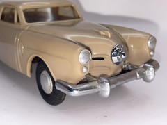 AMT 1950 Studebaker Starlight Coupe 1/25 Wind-up Promo FIESTA TAN – VF-XLNT