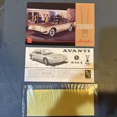 AMT Avanti 3 In 1 Special 50th Anniversary Edition 780/12 New 1/25 Trophy Series