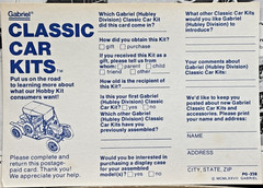 Vintage 1977 Gabriel 1912 Model T Delivery Truck Metal Kit Sealed Contents!