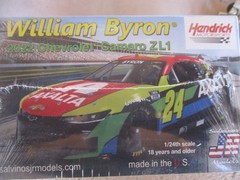 🏁Salvino JR Models “Axalta” William Byron 2022 Camaro ZL1 Nascar 1/24 WRAPPED