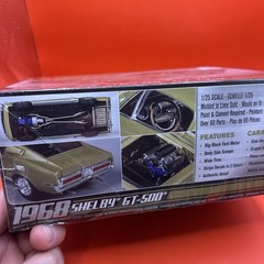 1968 Mustang Shelby GT500 AMT Tires Set Of 4 Model Parts 1:25 New 5