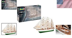 Gorch Fock Plastic Model Kit – 1:350 Scale, 75 Pieces for Crafting Delights