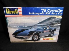 NEW Revell ’78 Corvette Indianapolis 500 Pace Car 1:24 Kit #85-2168 SEALED