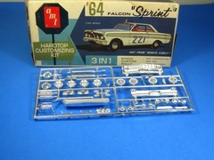 AMT 1964 FORD FALCON SPRINT HARDTOP CHROME TREE NOS 64 *BOX NOT INCLUDED*