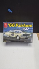 AMT 66 Ford Fairlane 427 Plastic Model Car Kit 1/25 Scale New In Box Sealed