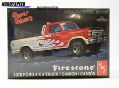 AMT 78 FORD FIRESTONE 4X4 PICKUP PLASTIC MODEL KIT 1:25 SCALE skill 2 AMT858 NEW