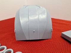 ABS Type Resin 3D Printed Car Enclosed Transport Tri-axel Trailer Kit