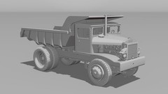 1/25 Euclid R-15 Complete Kit with Cummins 6 Inline Engine