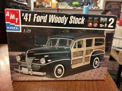 ’41 Ford Woody Stock AMT Ertl 1:25 NEW FACTORY SEALED