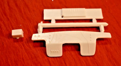AMT 1977 Ford Pinto Radiator and Firewall 1/25