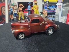 VINTAGE SURVIVOR MPC.REVELL.AMT. JO-HAN BUILT MODEL 🚗 41 WILLYS GASSER *RARE*