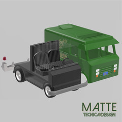 1:25-1:24 Scale Up In Smoke Van-Cheech & Chong Resin Printed Kit Build your Own