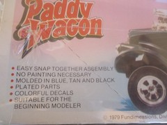 MPC 3308 PADDY WAGON Willys Panel Van Gasser Police Rod 1:25 WRAPPED 1979 ISSUE