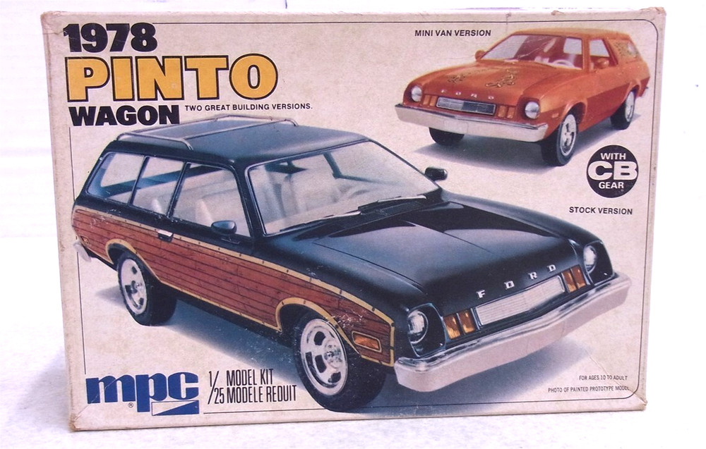 MPC 1978 Ford Pinto Wagon Vintage Annual Model Car Kit Unassembled Complete