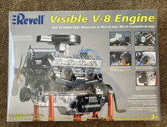 2006 Revell-Monogram Visible V-8 Engine Model Kit 85-8883 Sealed Box 1:4 Scale