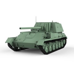 SSMODEL 1/72 25mm Military Model Kit Soviet SU-85A 85mm D-5S Tank Destroyer