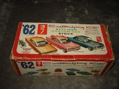 AMT 189 Original kit 1962 Ford Falcon Futura Box open Rare Kit Partial build