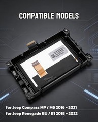 7″ Uconnect Screen Replacement LCD Display for Jeep Compass Renegade 2017-2021 T