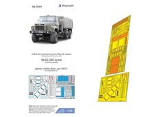 1:35 PE Detail Set Truck Bed for KrAZ 260 Hobby Boss