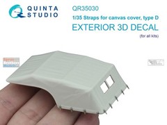 1/35 Quinta 3D Decal #35030 Straps For Canvas Cover Type D