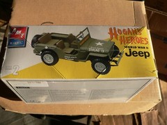 AMT “HOGAN’S HEROS” WW11 JEEP MODEL IN FACTORY SEALED BOX