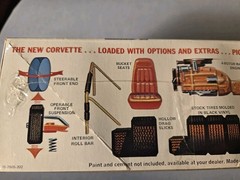 Vintage MPC 1/25 1975 CORVETTE COUPE CUSTOMIZING 1-7505 FACTORY SEALED 70s MINTY