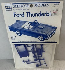 Ford Thunderbird Model Glencoe Models USA 1/72 Scale Factory Sealed USA Vintage