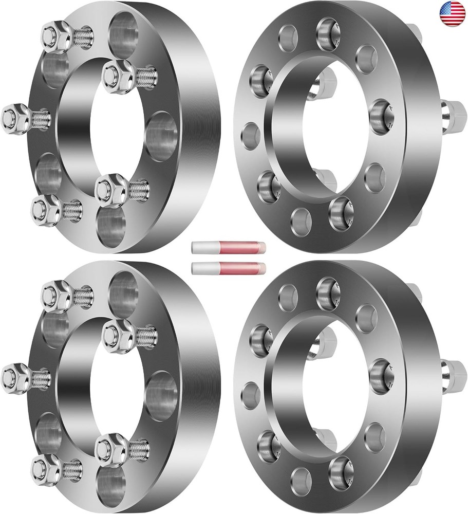 ECCPP 4PCS 1.25 inch 5×4.75 to 5×4.5 Wheel Adapters Conversion 5×120.65mm to