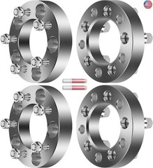 ECCPP 4PCS 1.25 inch 5×4.75 to 5×4.5 Wheel Adapters Conversion 5×120.65mm to
