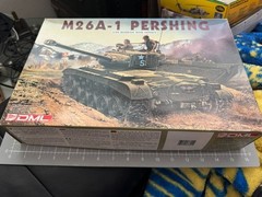 DML Dragon 1/35 Scale M26A-1 Pershing Model Kit #6801 Mostly Built W/Bonus Kit