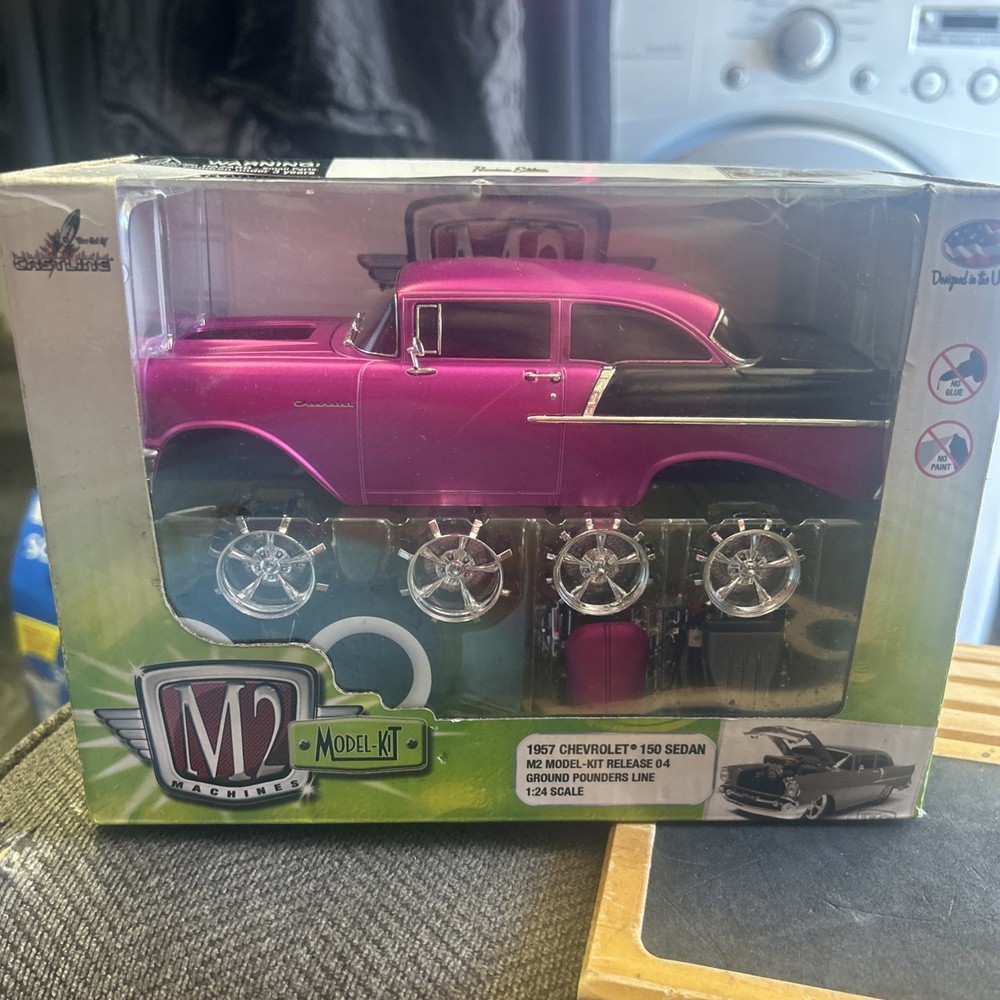 M2 Machines 1957 Premium Edition Chevrolet 150 Die-Cast Model 1:24 Scale