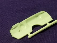 1974 Plymouth Road Runner FIREWALL from MPC 1:25 Model Kit 74 Roadrunner